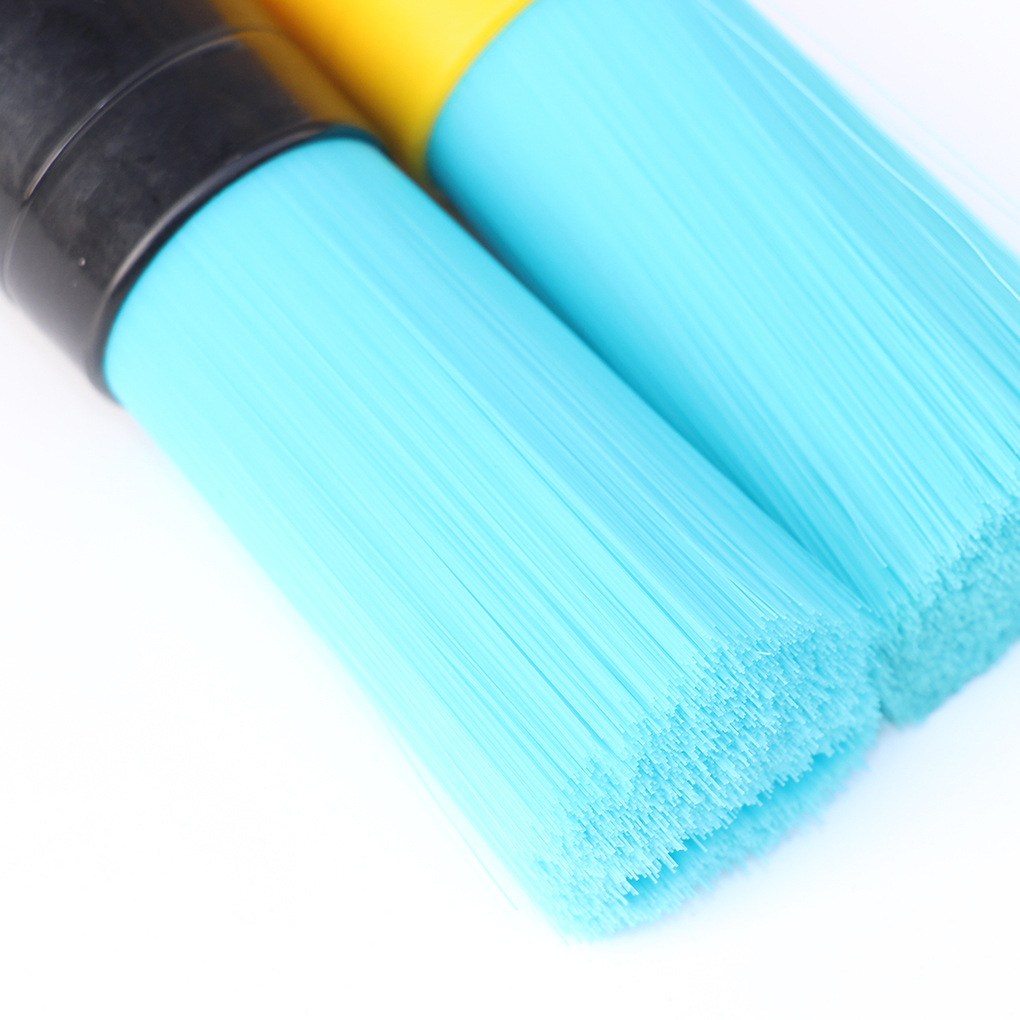 汽車硬毛黃色發動機清潔刷 格柵刷 細節清洗刷黑色藍色毛尼龍絲刷